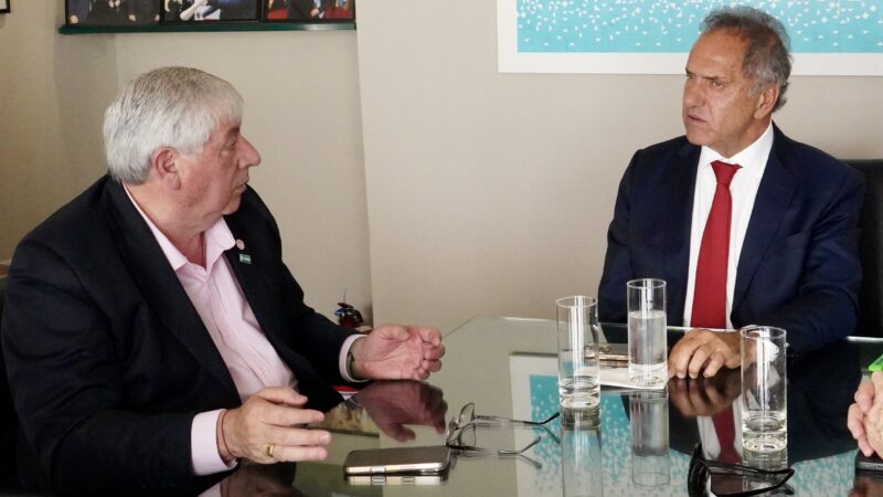 Scioli se reunió con el intendente de Bariloche