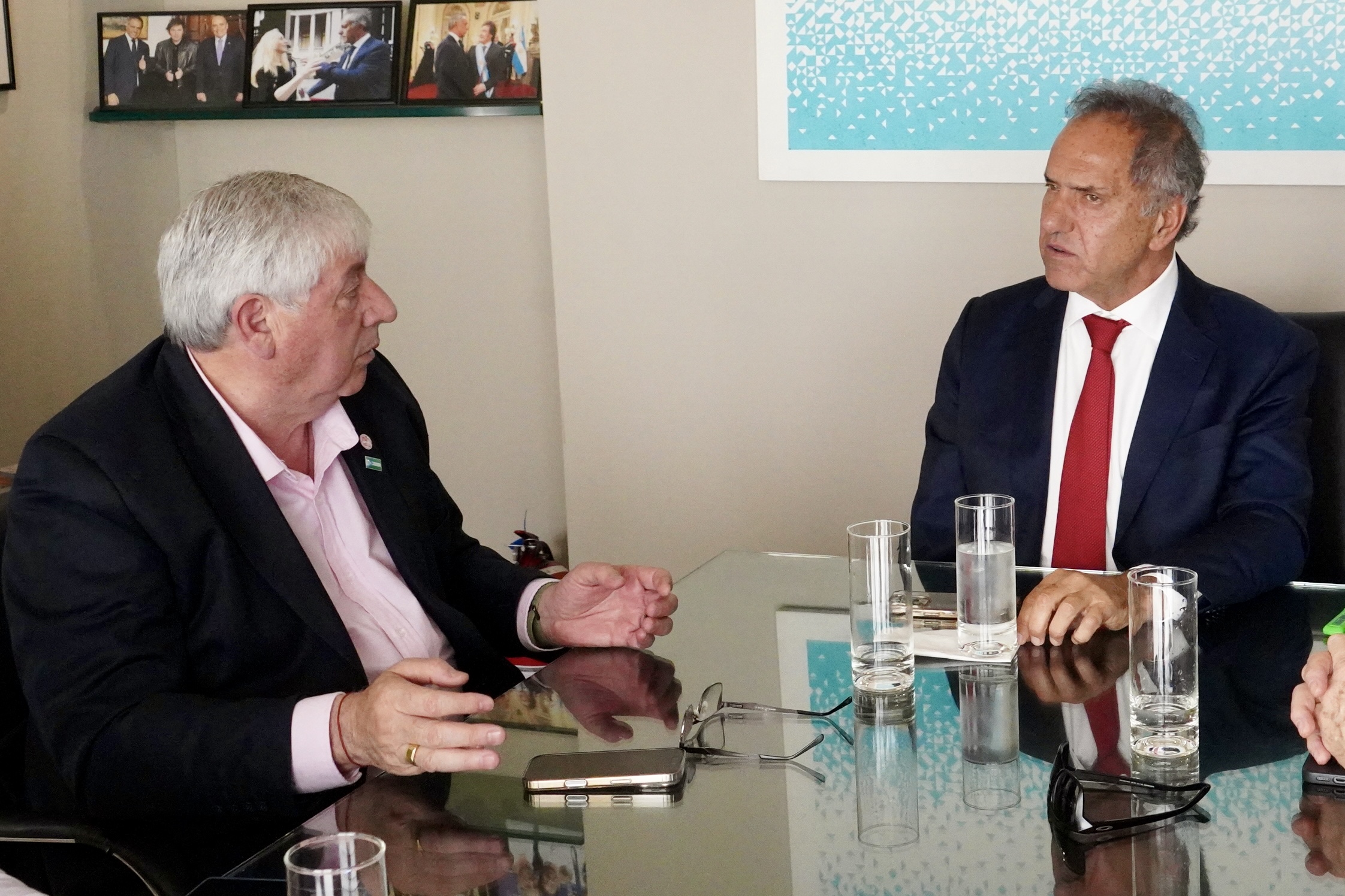 Scioli se reunió con el intendente de Bariloche