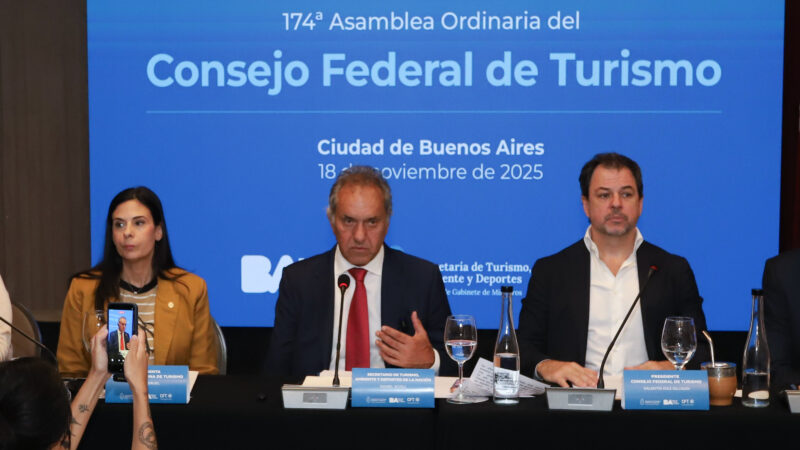 Scioli: “Argentina busca ser líder regional en destinos turísticos inteligentes”