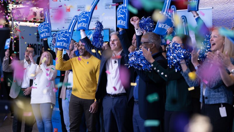 Hilton nombrada #1 entre los Mejores Lugares para Trabajar en el Mundo nuevamente