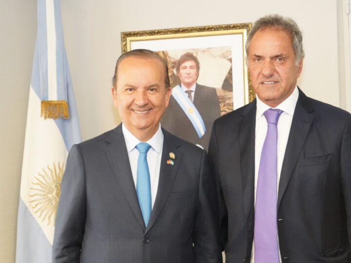 Scioli se reunió con el gobernador de Santa Catarina