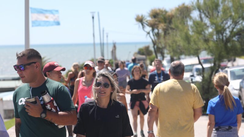 El secretario de Turismo y Ambiente de la Nación, Daniel Scioli, en el marco del exitoso fin de semana largo