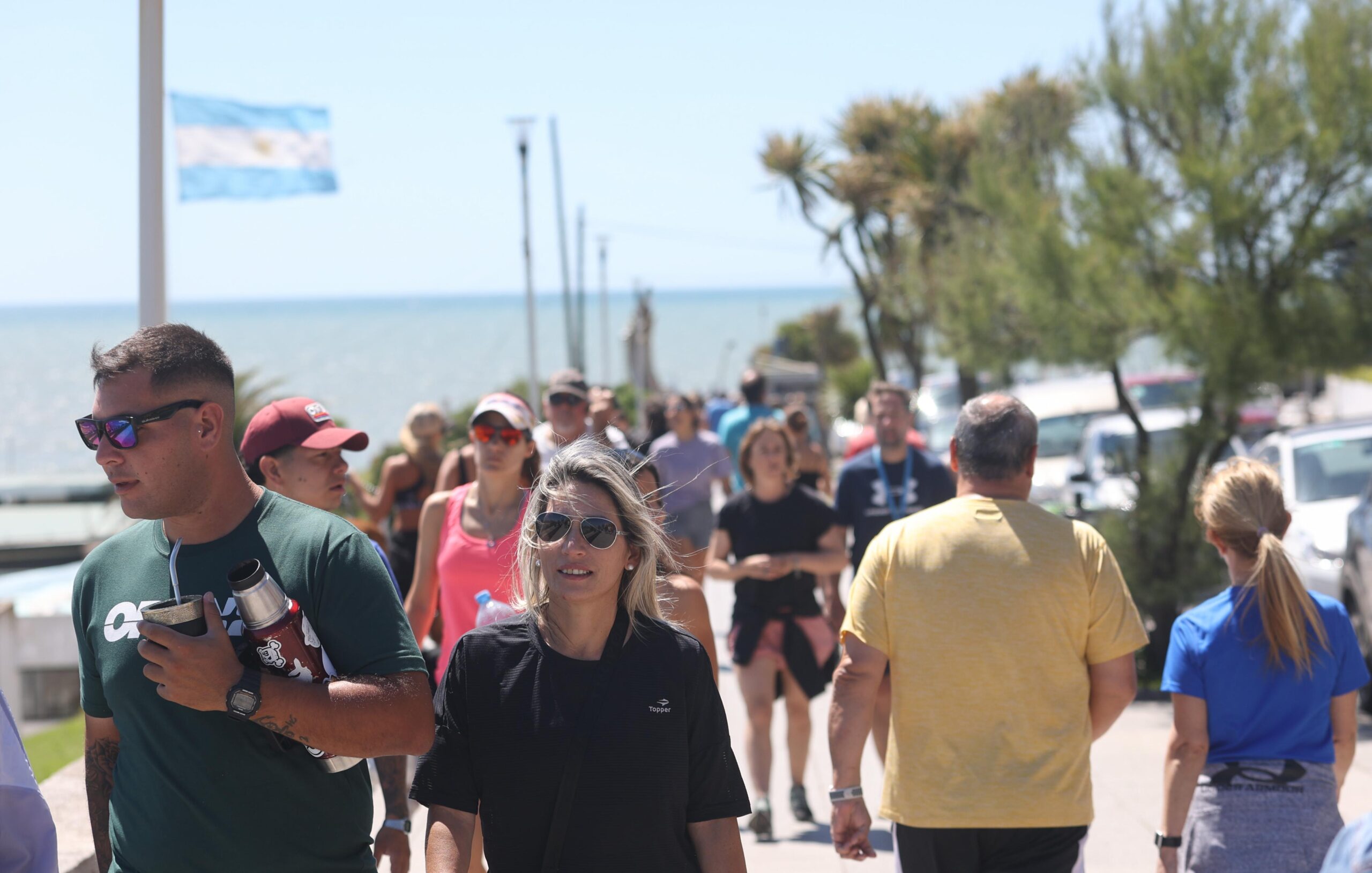 El secretario de Turismo y Ambiente de la Nación, Daniel Scioli, en el marco del exitoso fin de semana largo