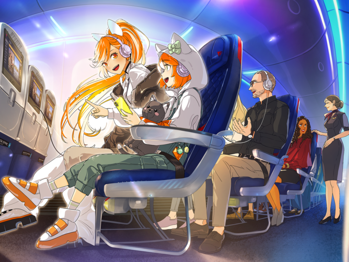Crunchyroll y el mundo del animé ahora a bordo de Delta