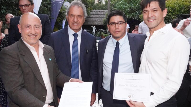Scioli destacó el impacto turístico que tendrá en Argentina el mundial de natación de aguas frías en 2028