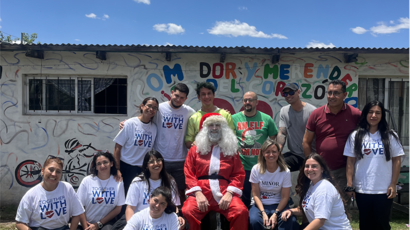 Minor Hotels Europe & Americas cierra el año con la edición de Navidad de su programa de voluntariado Together With Love