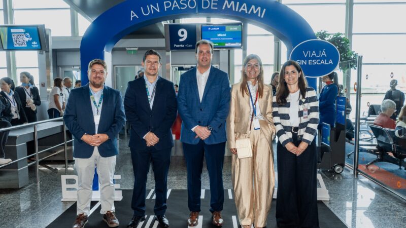 LATAM inaugura su vuelo directo Buenos Aires – Miami