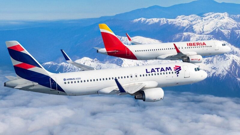Grupo LATAM e Iberia amplían su acuerdo de pasajero frecuente