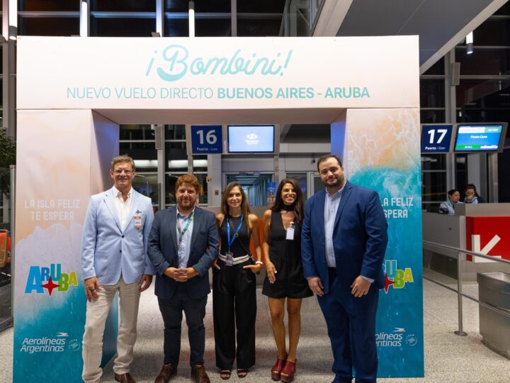 ARUBA MÁS CERCA: AEROLÍNEAS ARGENTINAS INAUGURÓ LOS VUELOS DIRECTOS Y EXTIENDE LA OPERACIÓN HASTA SEPTIEMBRE