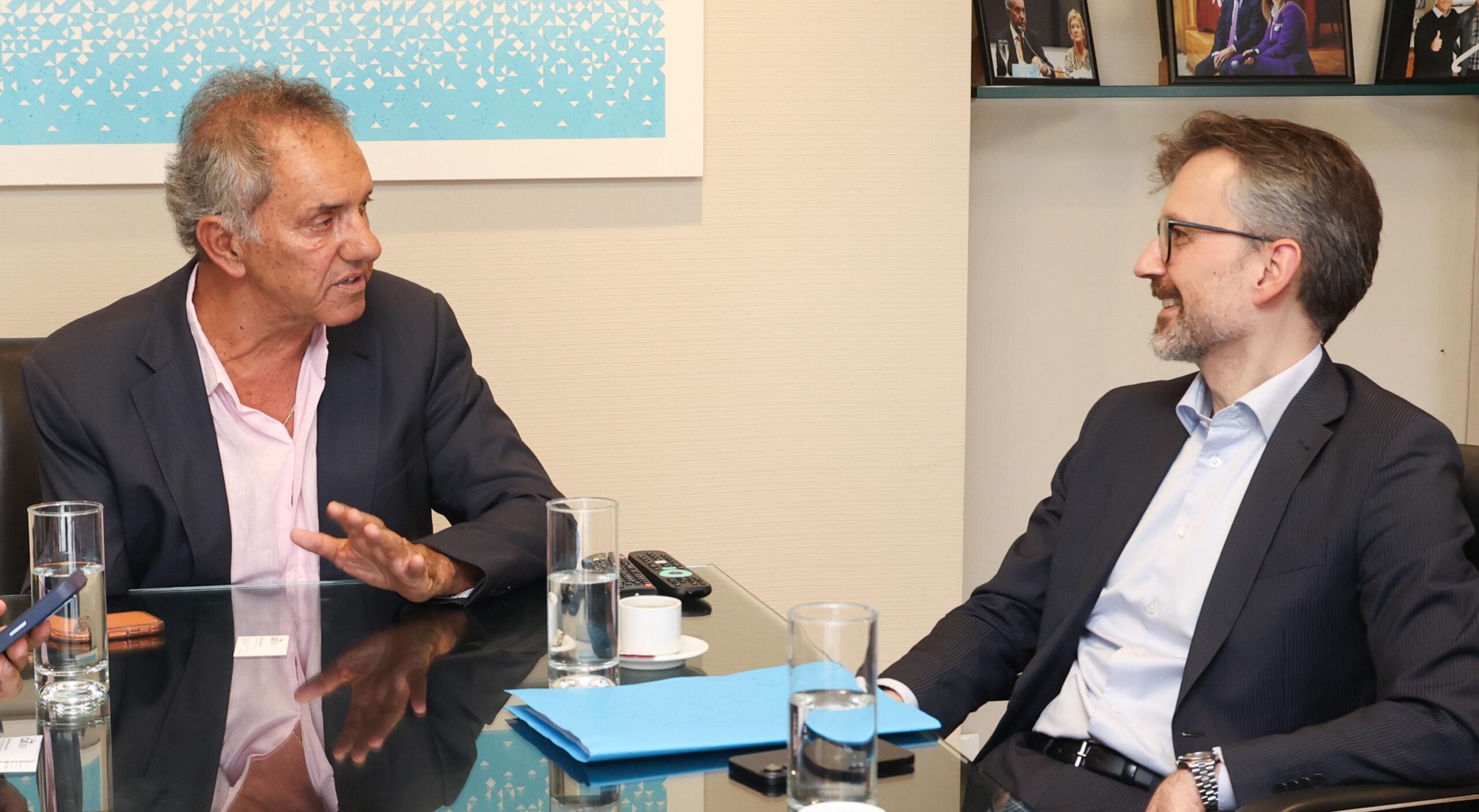 Scioli evaluó el potencial de la industria de cruceros con empresarios del sector