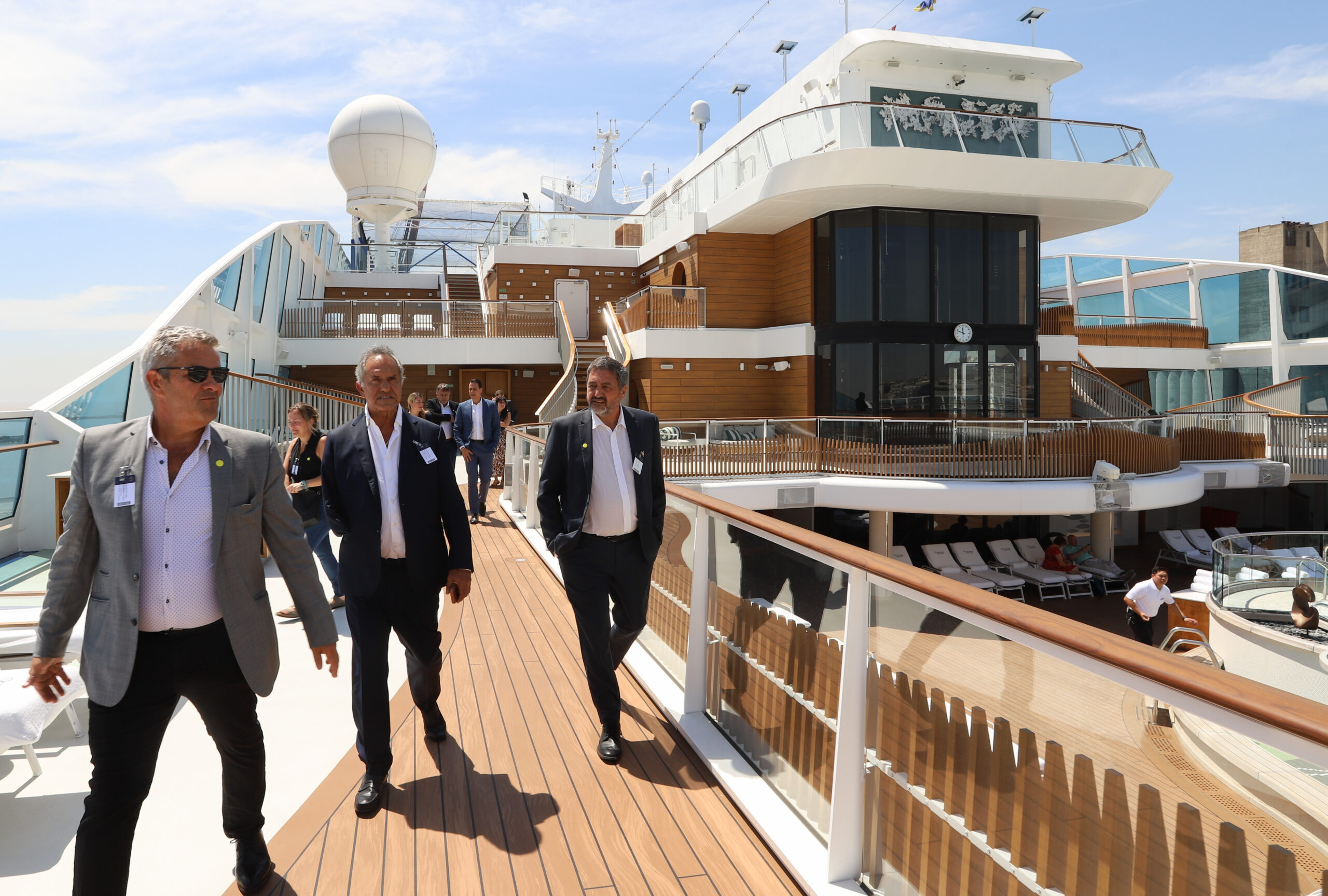 Los puertos argentinos, entre los destinos de los cruceros de lujo