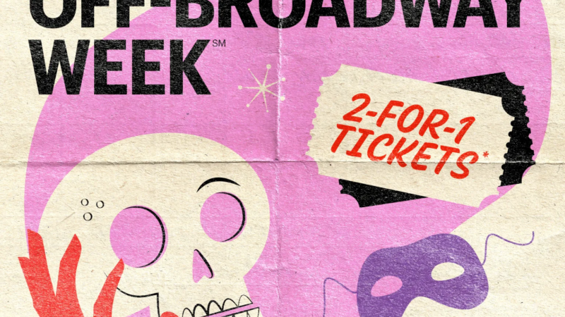 Vuelve NYC OFF-BROADWAY WEEK con 2×1 en entradas para 26 espectáculos 