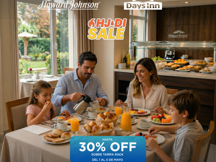 Desde el 1° de mayo Howard Johnson y Days Inn lanzan la tienda online hotelera más grande de Argentina