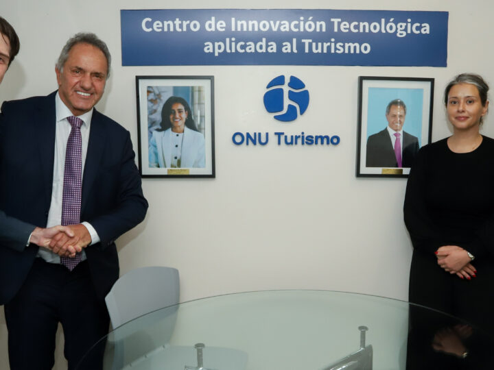 Scioli recibió al director regional para las Américas de ONU Turismo