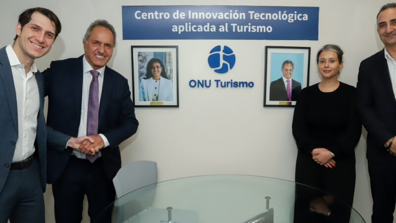 Scioli recibió al director regional para las Américas de ONU Turismo