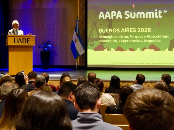 Scioli: “Es el tiempo de los parques y atracciones”