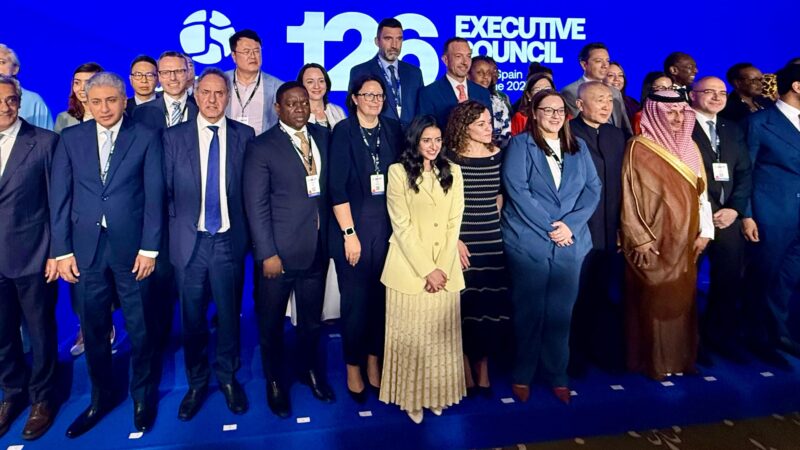Scioli en la 126ª Reunión del Consejo Ejecutivo de ONU Turismo