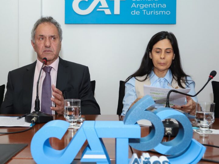 Scioli participó de la celebración por los 60 años de la Cámara Argentina de Turismo