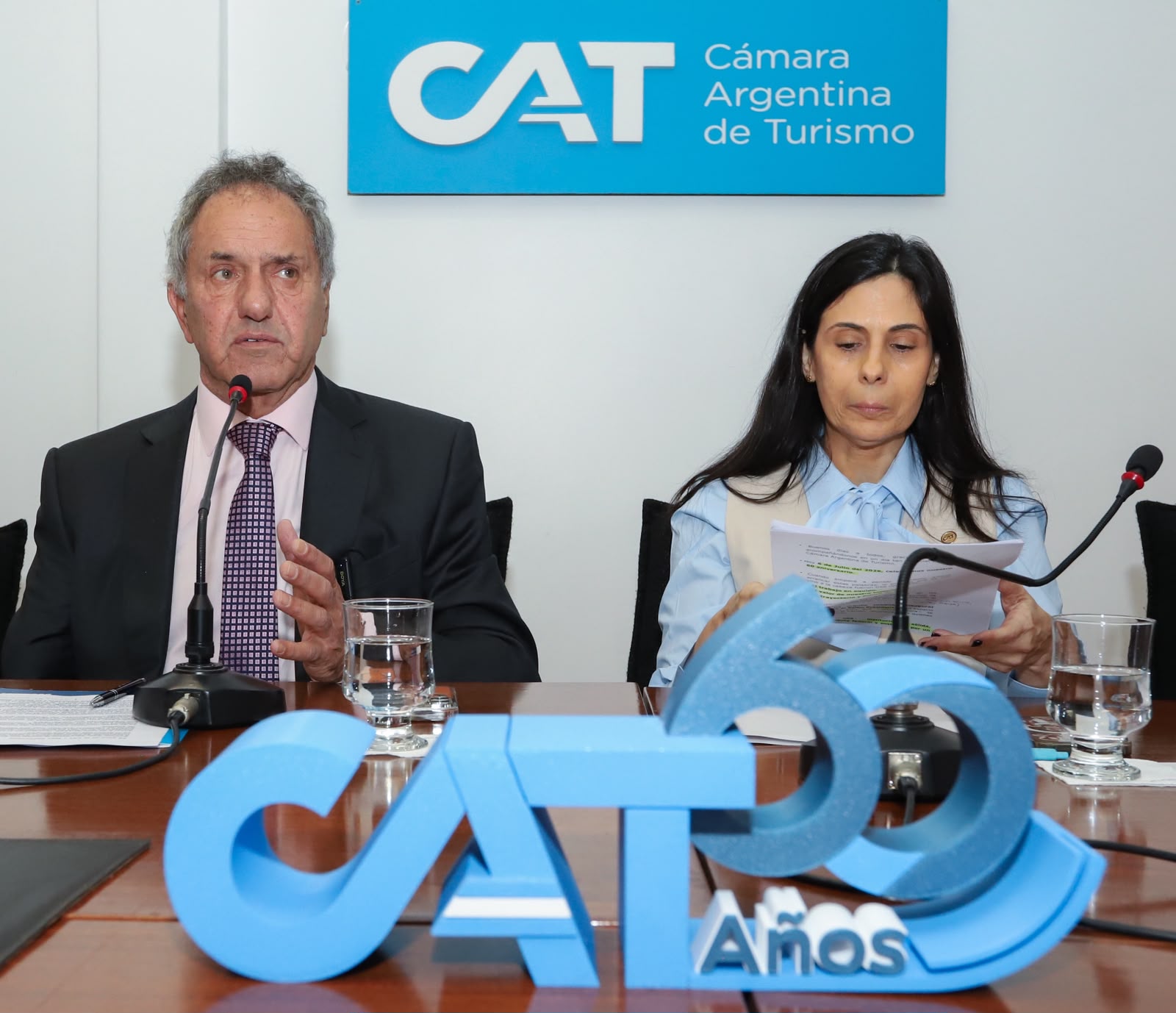 Scioli participó de la celebración por los 60 años de la Cámara Argentina de Turismo