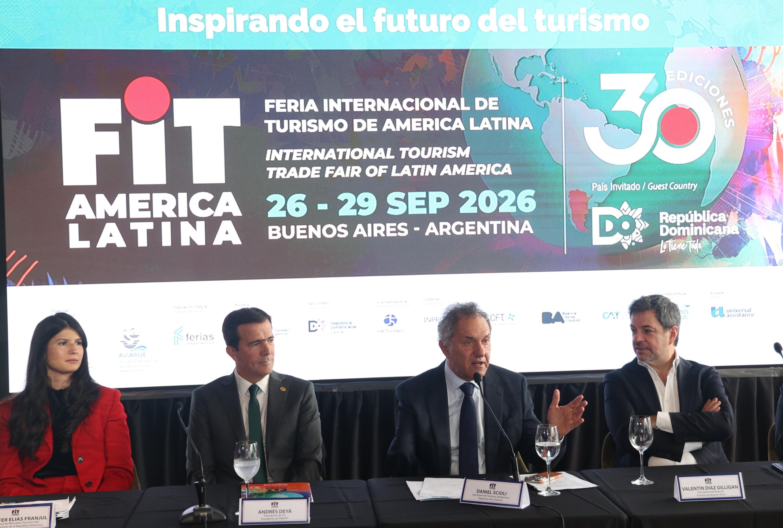Scioli en la presentación de la 30 edición de la FIT: “Será la más grande de la historia”