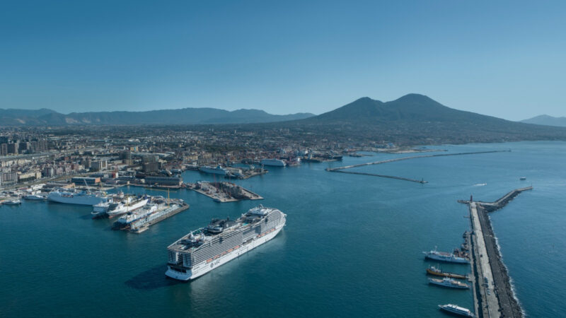 MSC Cruceros zarpa como socio global de la Copa América en Nápoles
